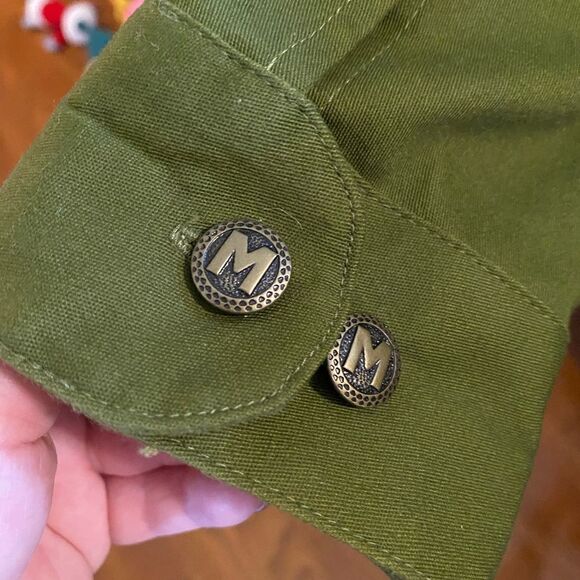 Bob Mackie green stone embellished jacket size medium - Picture 9 of 10